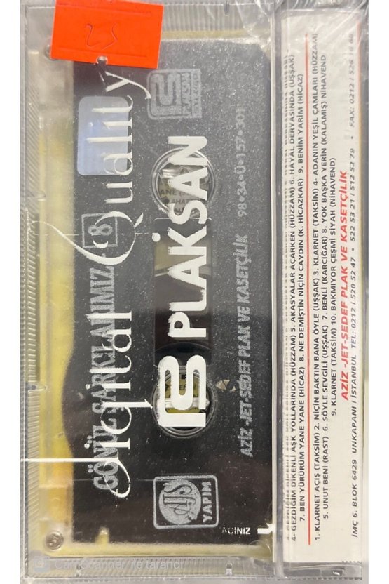 Gönül Şarkılarımız 8 Açılmamış Jelatininde Kaset