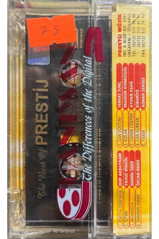 The Best Of Prestij 1 Açılmamış Jelatininde Kaset