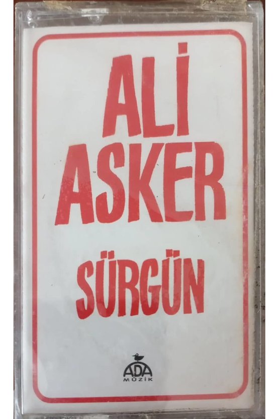 Ali Asker Sürgün Açılmamış Jelatininde Kaset