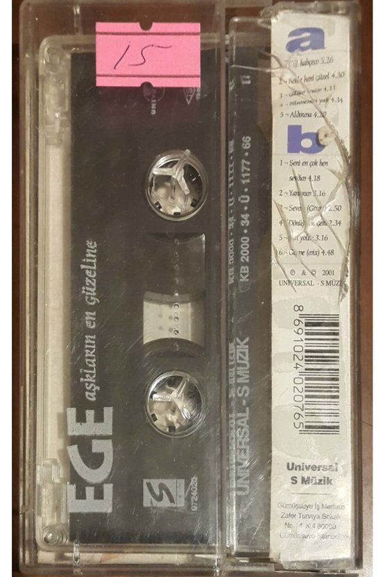 Kayahan Beni Azad Et Açılmamış Jelatininde Kaset