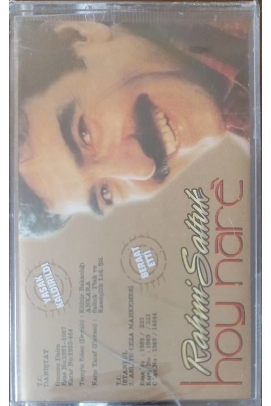 Rahmi Saltuk Hoy Nare Açılmamış Jelatininde Kaset