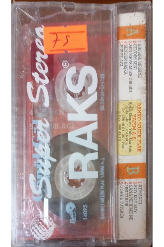 Gönül Gül Sıcacık Açılmamış Jelatininde Kaset
