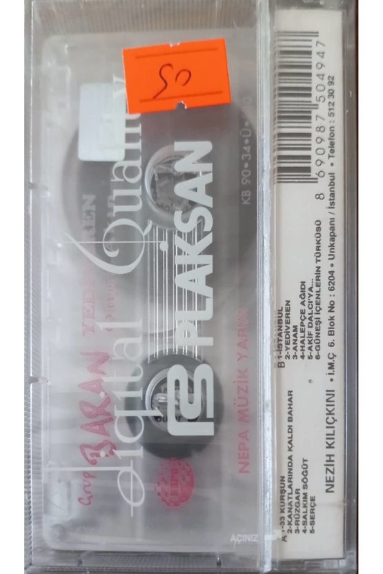Grup Baran Yediveren Açılmamış Jelatininde Kaset