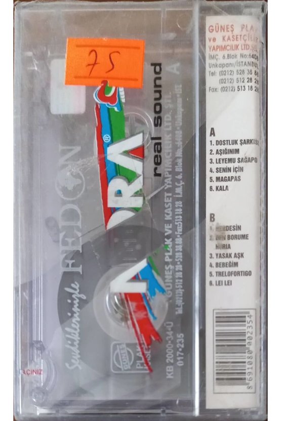 Fedon Sevdiklerinizle Açılmamış Jelatininde Kaset