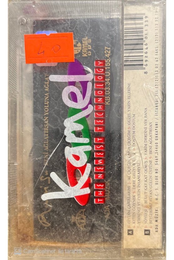 Ruhi Su Beni Ağlatırsan Yoluna Ağlat Açılmamış Jelatininde Kaset