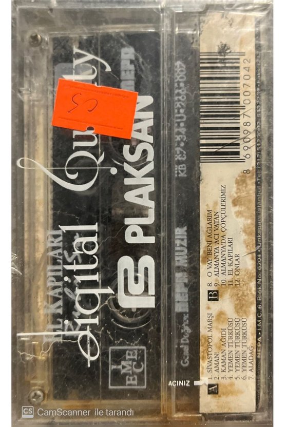 Ruhi Su El Kapıları Açılmamış Jelatininde Kaset