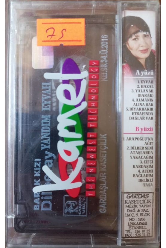 Dilber Ay Yandım Eyvah Açılmamış Jelatininde Kaset