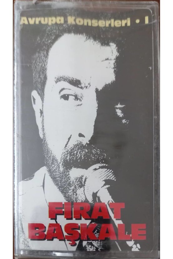 Fırat Başkale Avrupa Konserleri Açılmamış Jelatininde Kaset