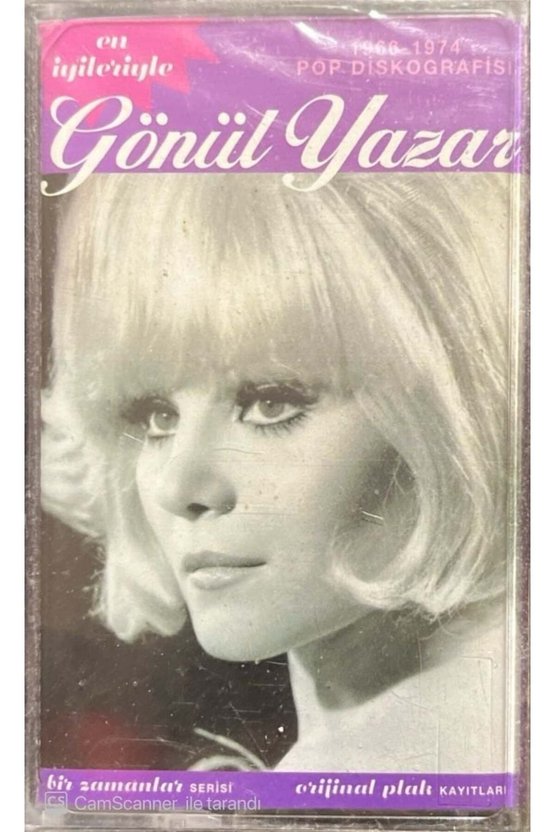 Gönül Yazar 1966-19745 Pop Diskografisi Açılmamış Jelatininde Kaset
