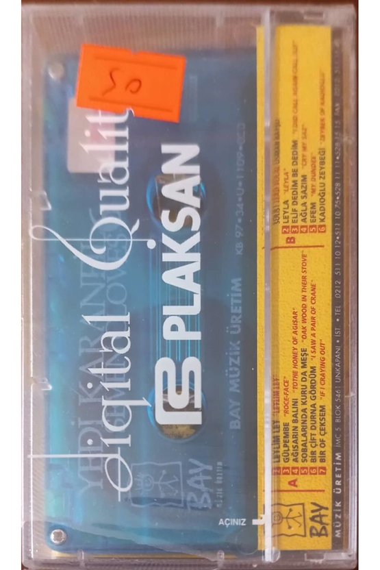 Yedi Karanfil 6 Seven Cloves  Açılmamış Jelatininde Kaset