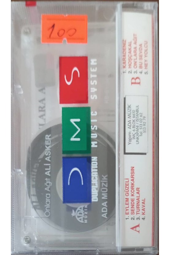 Ali Asker Onlara Ağıt Açılmamış Jelatininde Kaset