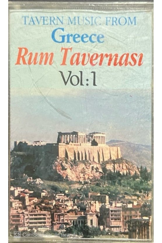 Tavern Music From Greece Rum Tavernası Vol:1 Kaset
