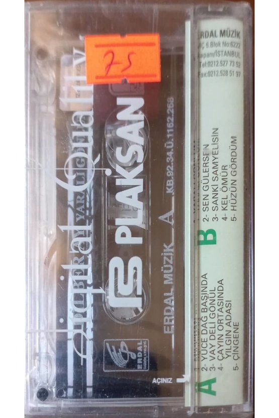 Dilber Ay Yaralı Gönlüm Açılmamış Jelatininde Kaset