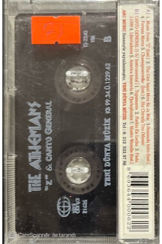 Canto General The Athenians Z Kaset
