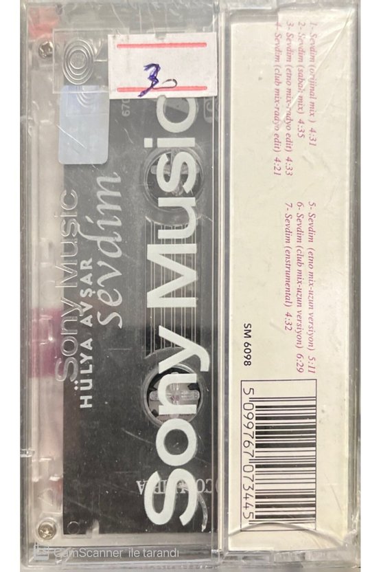 Hülya Avşar Sevdim Açılmamış Jelatininde Kaset