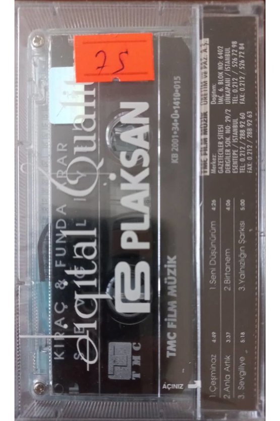 Kıraç & Funda Arar Sevgiliye Açılmamış Jelatininde Kaset