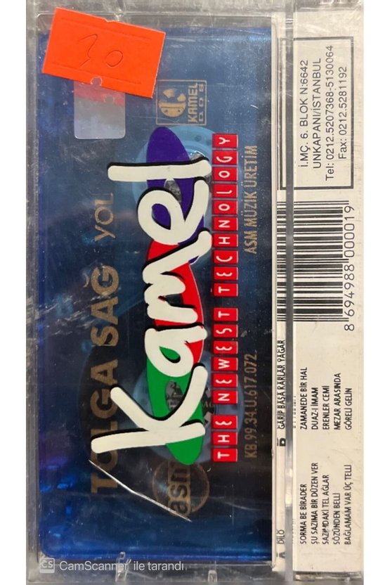 Tolga Sağ Yol Açılmamış Jelatininde Kaset