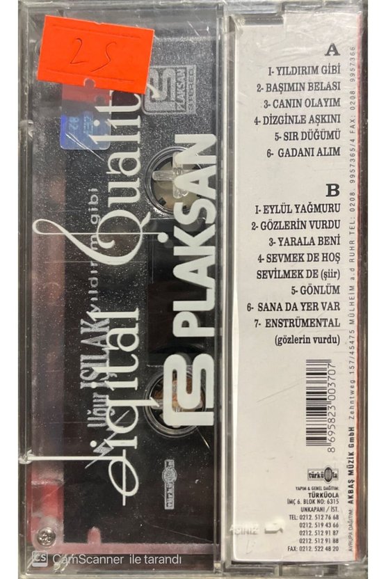 Uğur Işılak Yıldırım Gibi Açılmamış Jelatininde Kaset