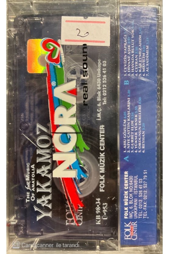 Yakamoz Açılmamış Jelatininde Kaset