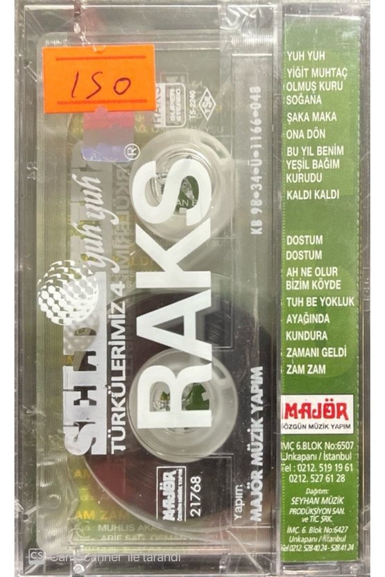 Selda Yuh Yuh Açılmamış Jelatininde Kaset