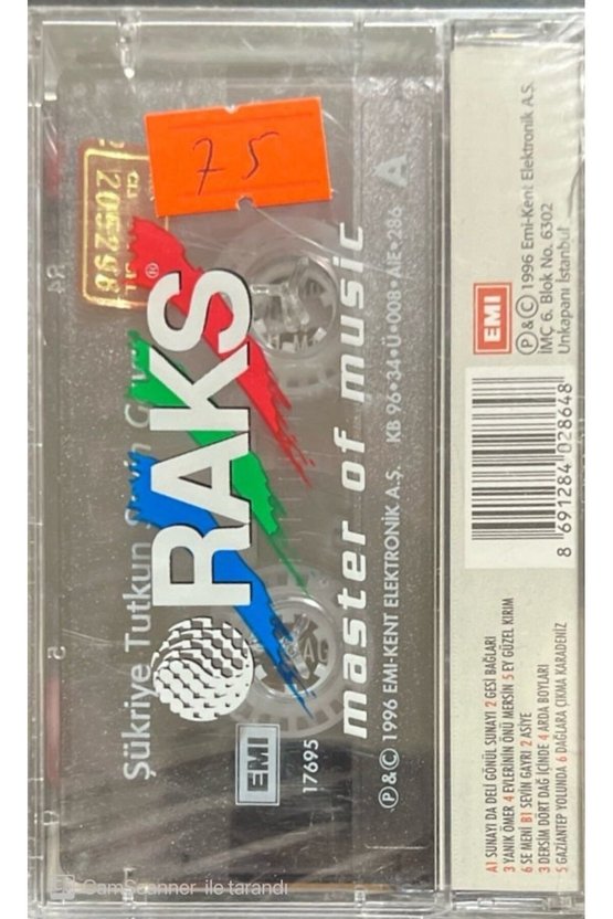 Şükriye Tutkun Sevin Gayrı Açılmamış Jelatininde Kaset