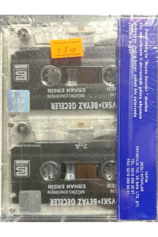 Dostoyevski Beyaz Geceler Double Açılmamış Jelatininde Kaset