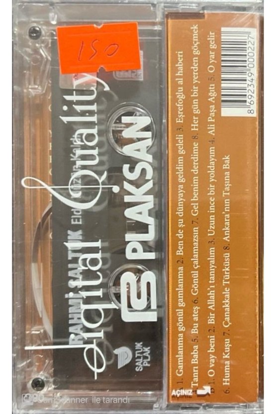 Rahmi Saltuk Elde Hüzün Kaldı Açılmamış Jelatininde Kaset
