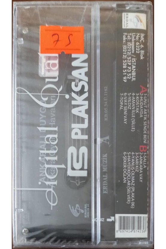 Ankaralı Duygu Salla Açılmamış Jelatininde Kaset