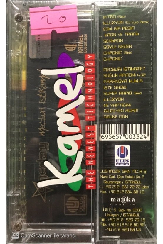 Ogeday Mecburi İstikamet Açılmamış Jelatininde Kaset