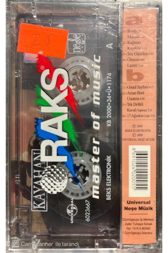 Kayahan Gönül Sayfam Açılmamış Jelatininde Kaset