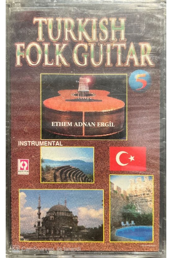 Turkish Folk Guitar Açılmamış Jelatininde Kaset