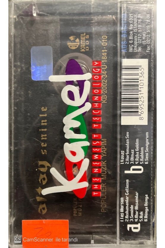 Altay Seninle Açılmamış Jelatininde Kaset