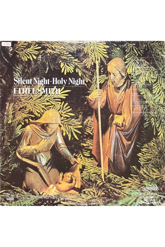 Ethel Smith Silent Night-Holy Night LP Klasik Plak