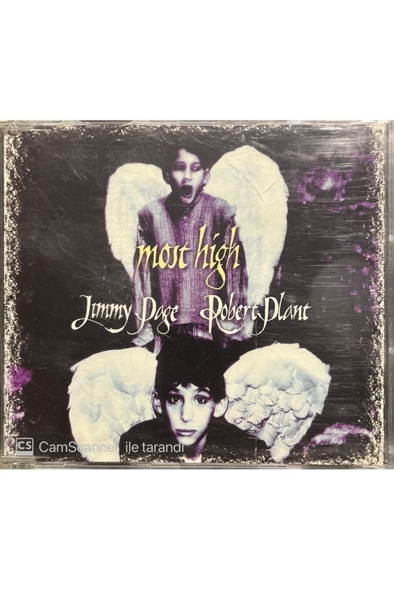 (PLAK DEĞİLDİR CD DİR) Jummy Page Robert Plant Most High Cd