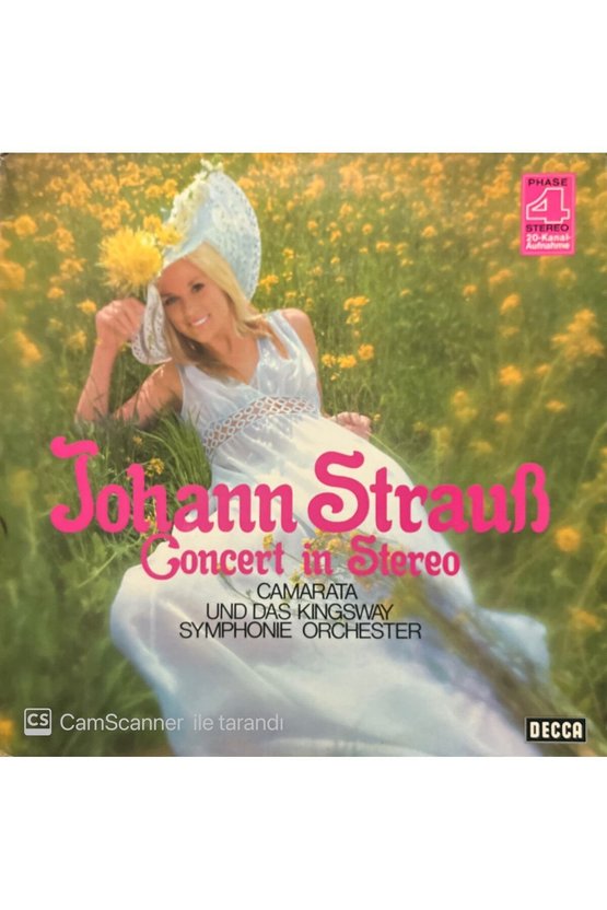 Johann Strauss Concert In Stereo LP Plak