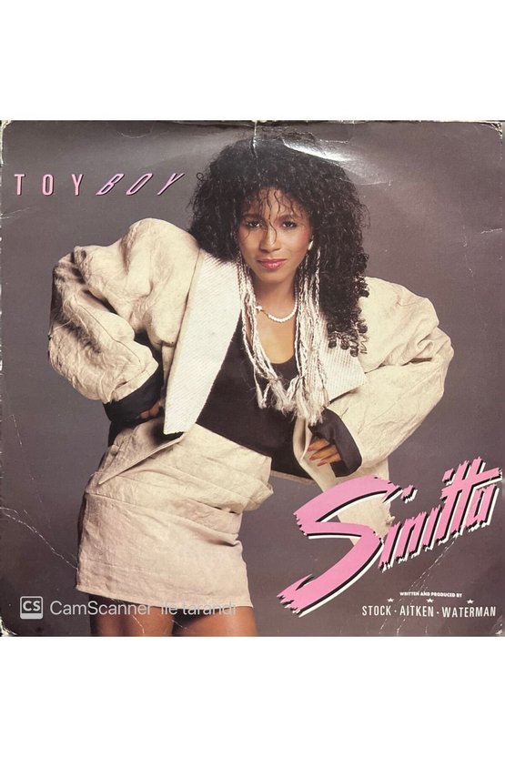 Sinitta Toy Boy 45lik Plak