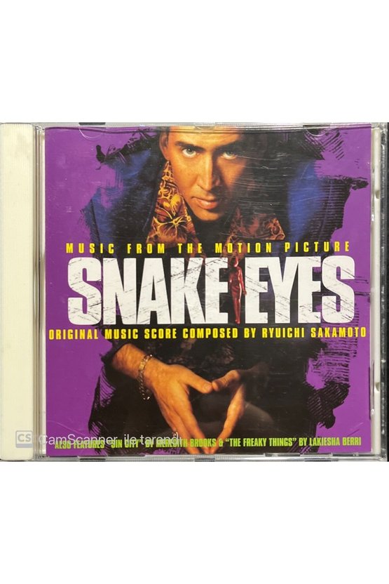 (PLAK DEĞİLDİR CD DİR) Snake Eyes Soundtrack Cd