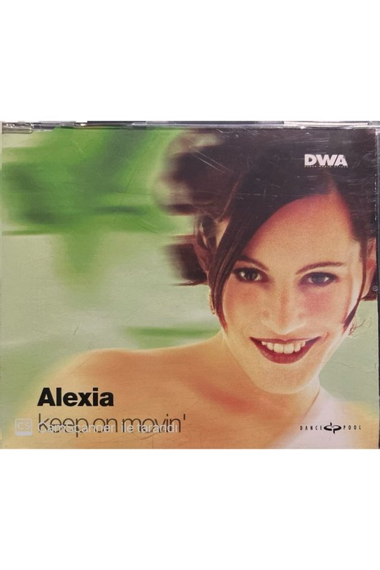 (PLAK DEĞİLDİR CD DİR) Alexia Keep On Movin Maxi Single Cd