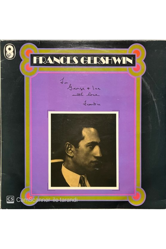 Frances Gershwin LP Plak