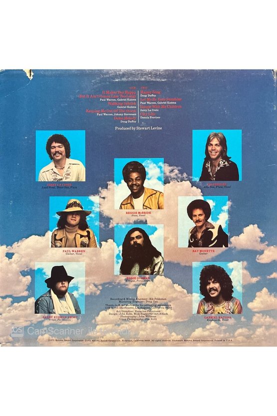 Rare Earth Back To Earth LP Plak
