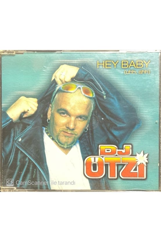 (PLAK DEĞİLDİR CD DİR) Dj. Otzi Hey Baby Maxi Single Cd