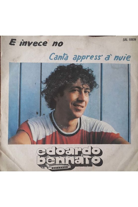 Odoardo Bennato E invece No 45lik Plak