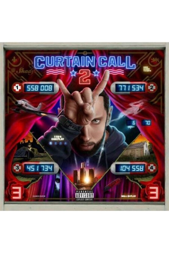 Eminem Curtain Call 2 Double LP Plak