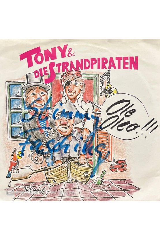 Tony & Die Strandpiraten Ole Oleo 45lik Plak