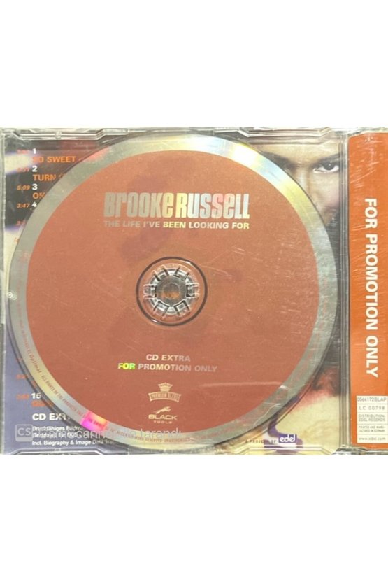 (PLAK DEĞİLDİR CD DİR) Brooke Russell The Life Ive Been Looking For Maxi Single Cd