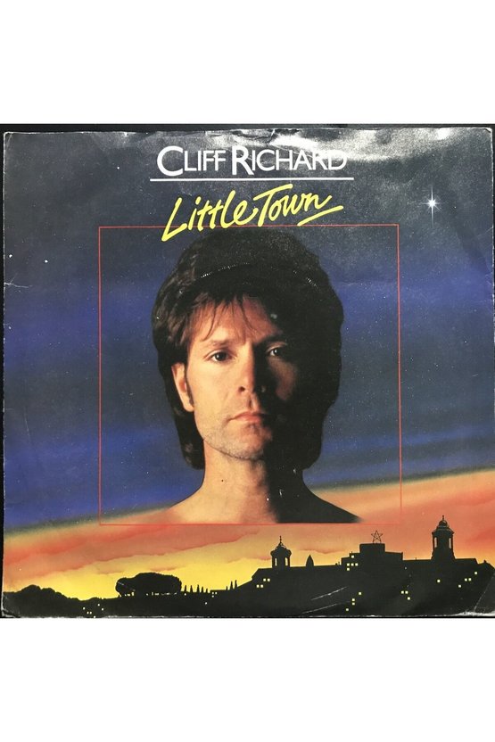 Cliff Richard Litle Town 45lik Plak