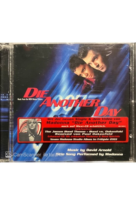 (PLAK DEĞİLDİR CD DİR) Die Another Day Soundtrack Cd