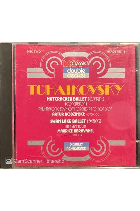 (PLAK DEĞİLDİR CD DİR) Tchaikovsky Nutcracker Ballet Classic Cd