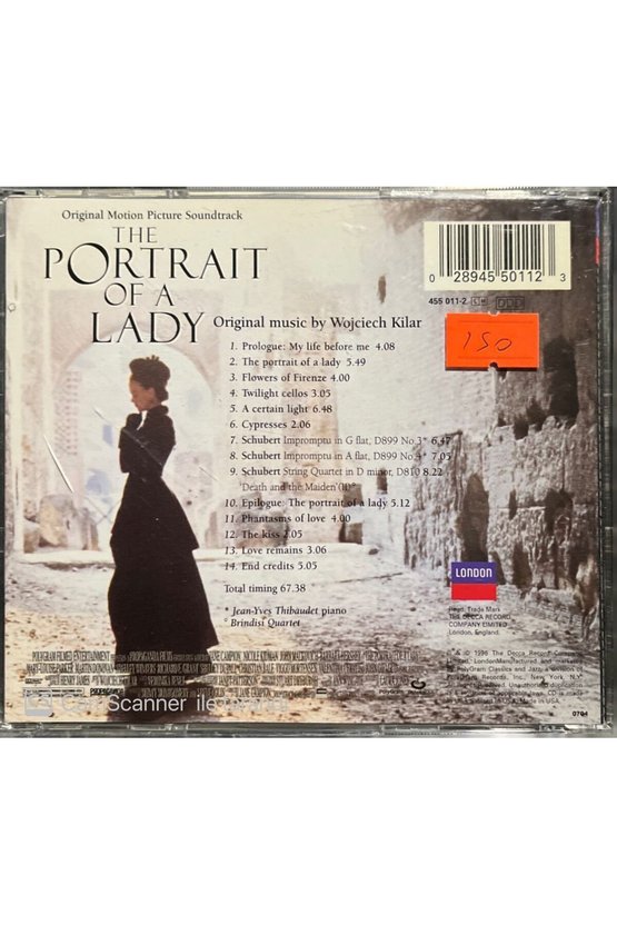 (PLAK DEĞİLDİR CD DİR) The Portrait Of A Lady Soundtrack Cd