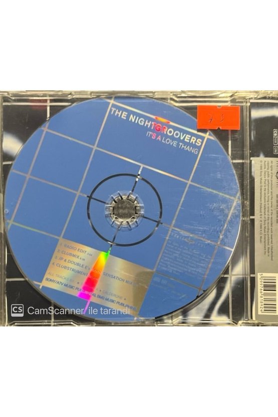 (PLAK DEĞİLDİR CD DİR) The Nightgroovers Its A Love Thang Maxi Single Cd